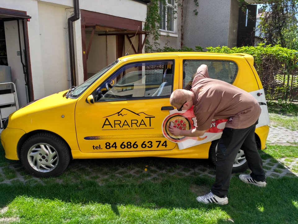 Oklejanie auta dla Ararat
