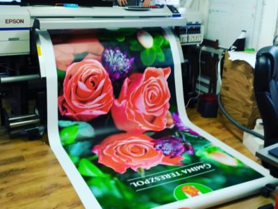 Baner dla Gminy Tereszpol /drukarnia Big Print Biłgoraj