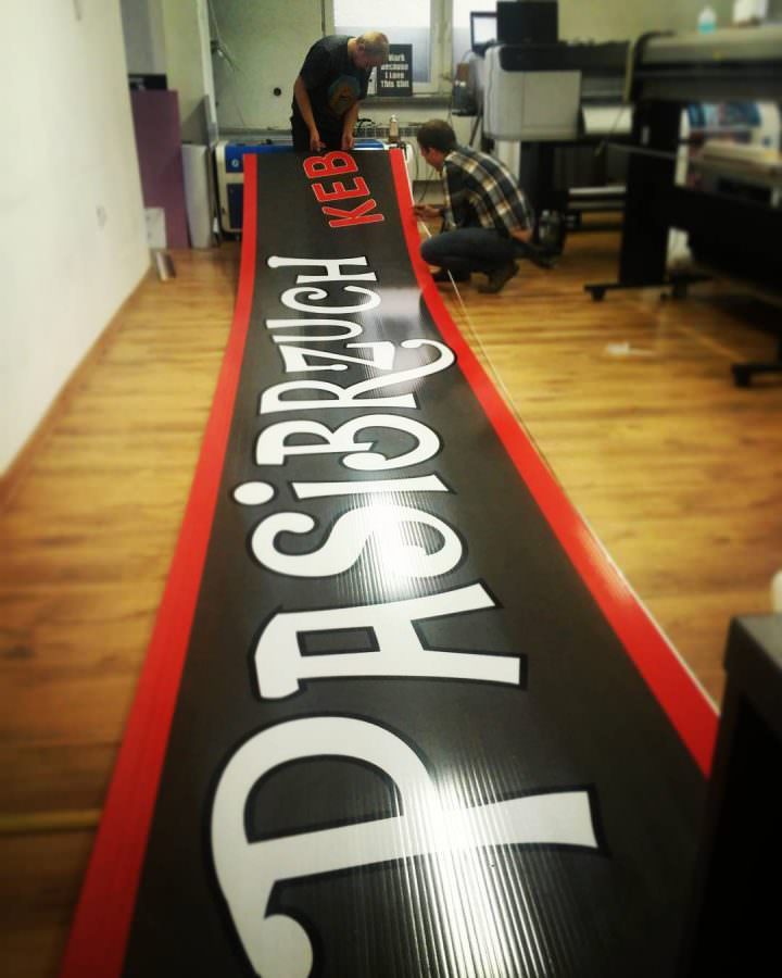 duzy szyld drukowany bilgoraj