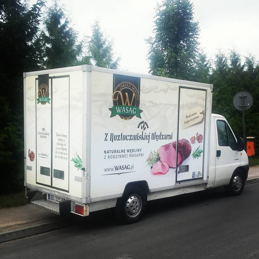 reklama na samochod bigprint