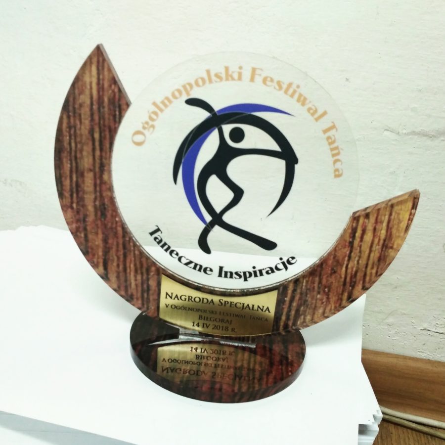 Statuetka z pleksi / big print drukarnia biłgoraj